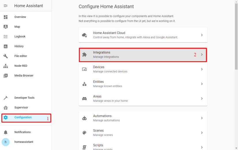 Home Assistant MQTT Integration